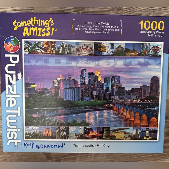PuzzleTwist Other - Minneapolis Cityscape Puzzle - 1000 Pieces